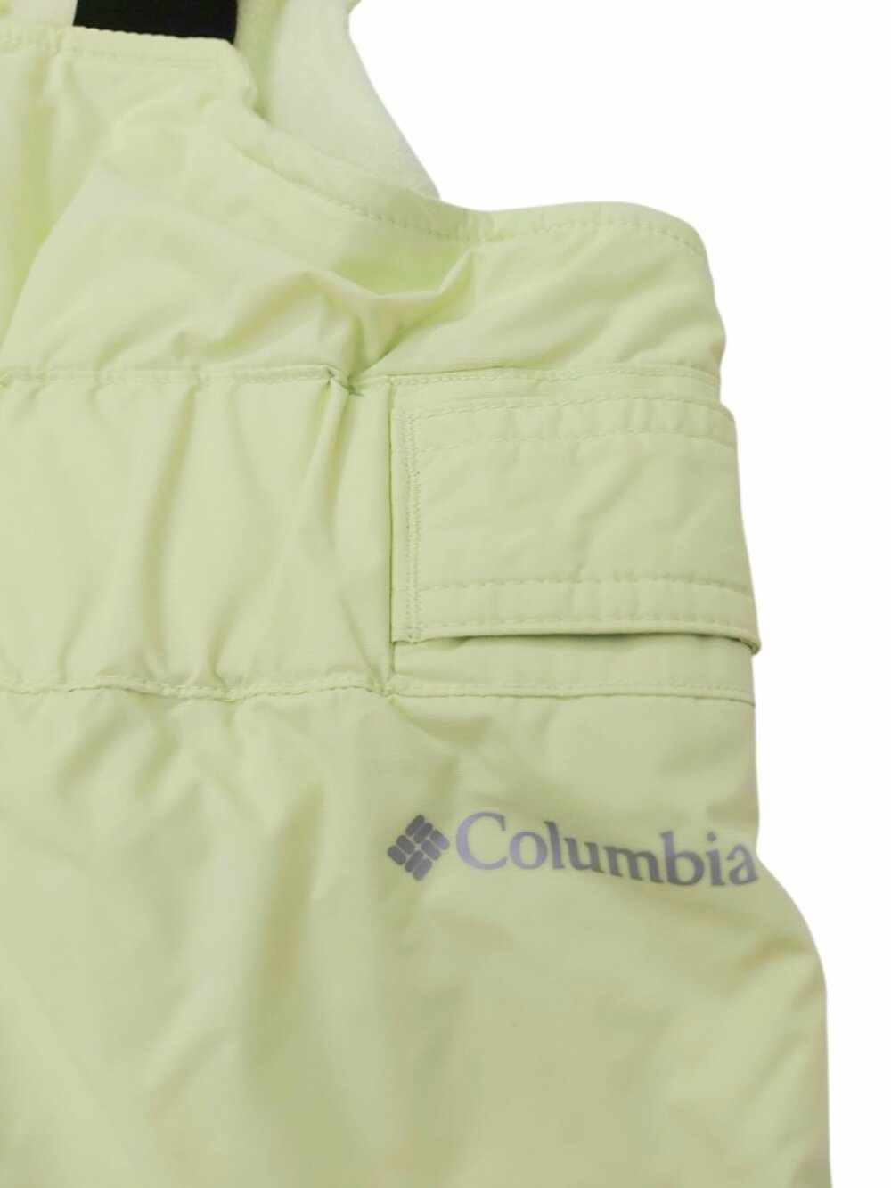 Columbia Kids Medium 10-12 Lime Green Snow Bib Pants Insulated Ski Snowboarding - Picture 7 of 11